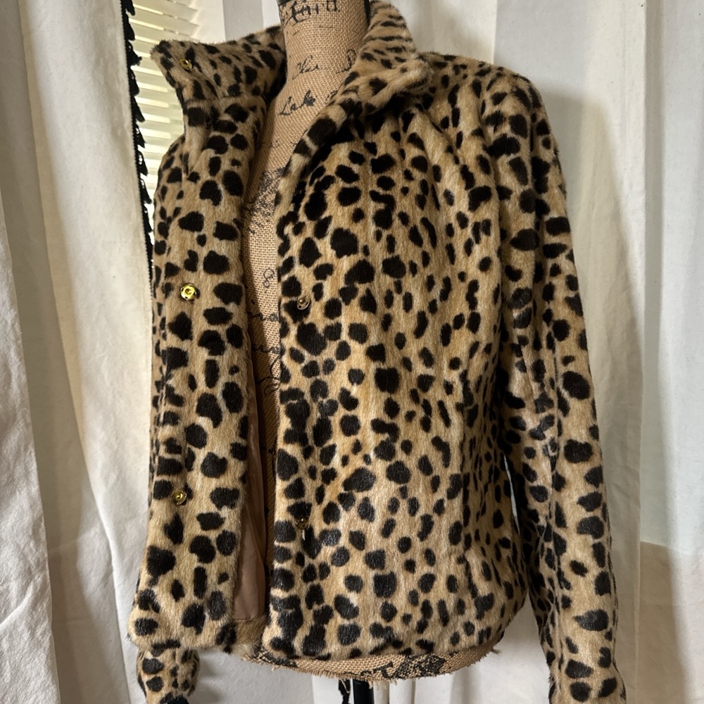 Leopard Fur Jacket - Picture 2 of 8